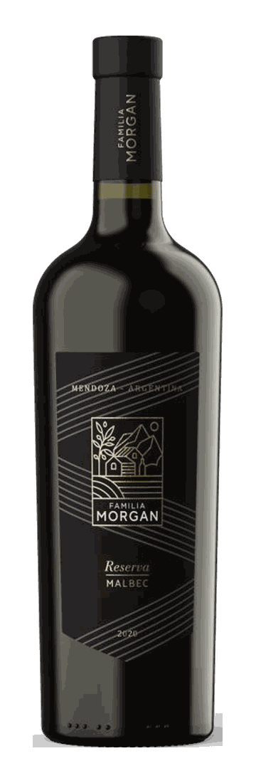 Botella de Familia Morgan Reserva Malbec