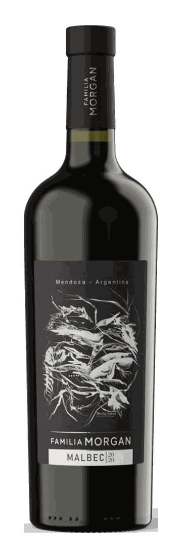 Botella de Familia Morgan Unoaked Malbec